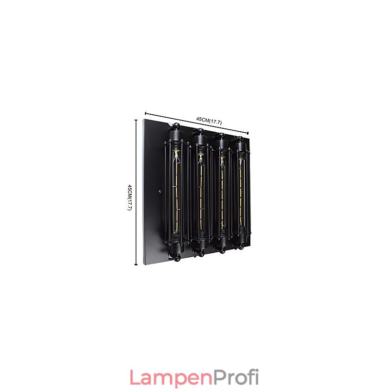 Wandleuchte Wandleuchter Wand Eisen Wandlampe 4 in 1 Wandlampe