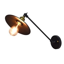 Buzz Wand Eisen Wandlampe Dumme schwarze Lichtschwertlampe an der Wand