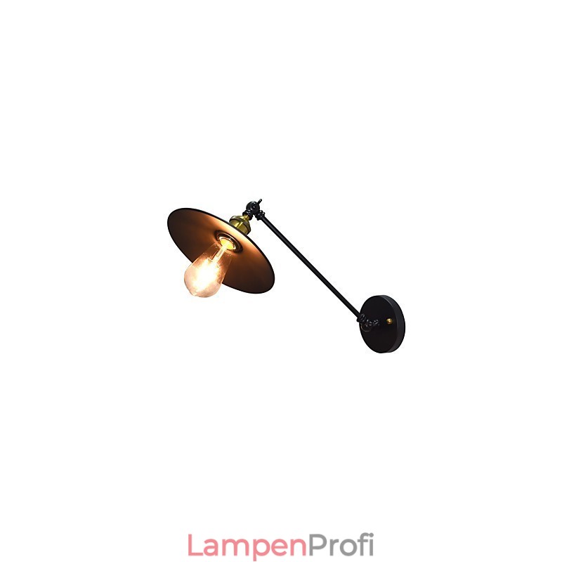 Buzz Wand Eisen Wandlampe Dumme schwarze Lichtschwertlampe an der Wand