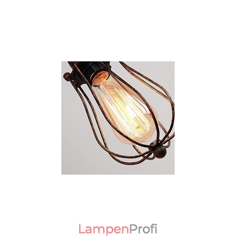 Industrielle Retro Eisen Wandleuchte Kreative Persönlichkeit Lift Pully Wandleuchte