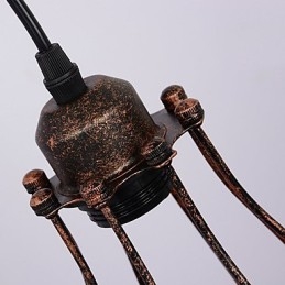 Industrielle Retro Eisen Wandleuchte Kreative Persönlichkeit Lift Pully Wandleuchte