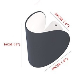 Moderne zeitgenössische Malerei-Funktion für Mini-Stil Umgebungslicht Wandleuchten Wandleuchte Persönlichkeit Wandlampe