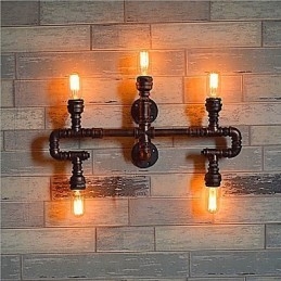 Integrierte moderne zeitgenössische moderne zeitgenössische Malerei-Funktion für Ambient Light Wandleuchten
