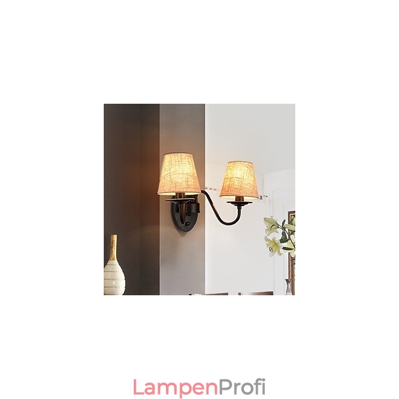 Rustikale Lodge Einfache Vintage Malerei Feature Umgebungslicht Wandleuchten Wandleuchte