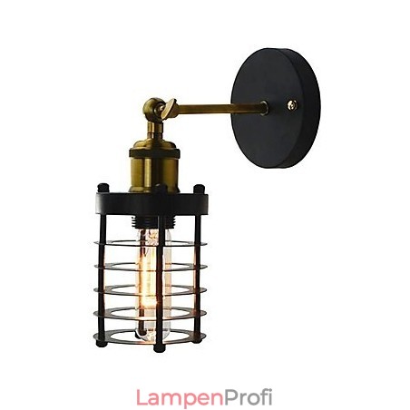 Einfache Vintage-Landhaus-Retro-Malerei-Funktion für Mini-Stil Umgebungslicht-Wandleuchten