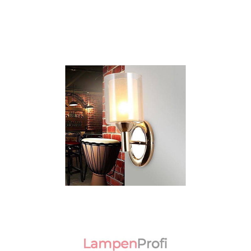 Moderne zeitgenössische galvanisierte Feature Uplight Wandleuchten Wandleuchte