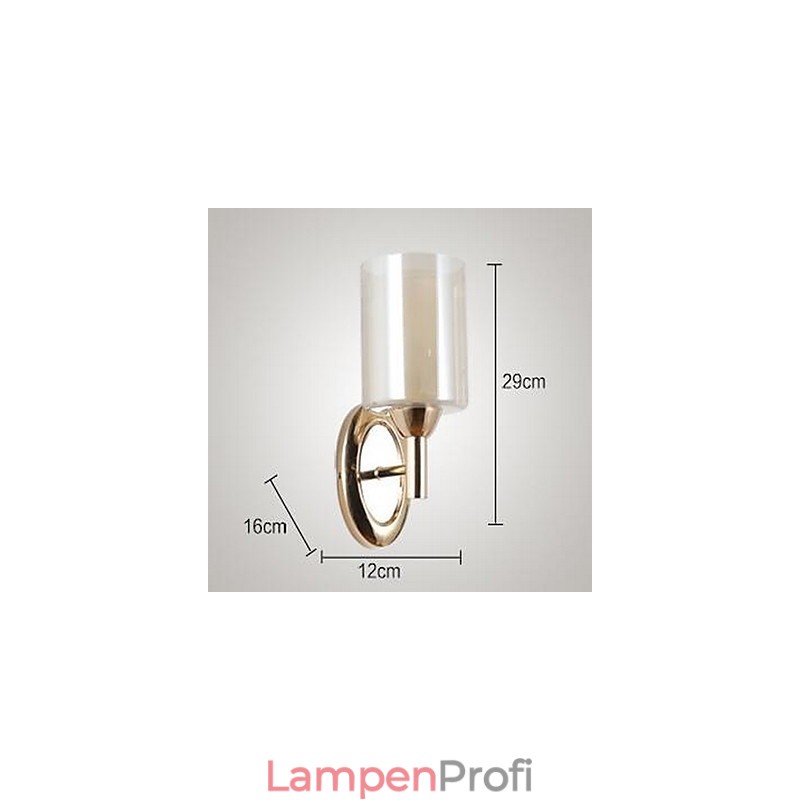 Moderne zeitgenössische galvanisierte Feature Uplight Wandleuchten Wandleuchte