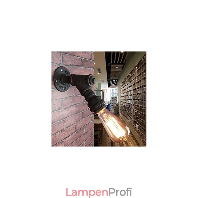 Rustikale Lodge-Malerei-Funktion für Arc Ambient Light Wandleuchten Wandleuchte