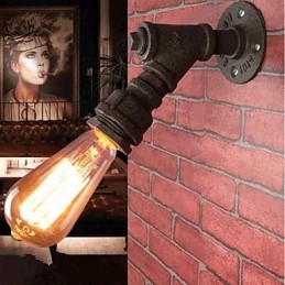 Rustikale Lodge-Malerei-Funktion für Arc Ambient Light Wandleuchten Wandleuchte