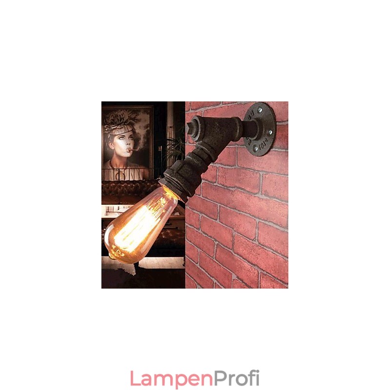 Rustikale Lodge-Malerei-Funktion für Arc Ambient Light Wandleuchten Wandleuchte