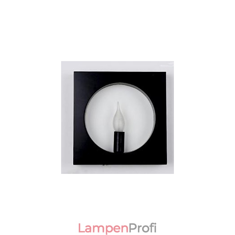 Moderne einfache Eisenkunst-Wandlampe, kreative Wohnzimmer-Hintergrundhalle, Kopfteil des Bettes, quadratischer Rahmen, Dekorationslampen und Laternen