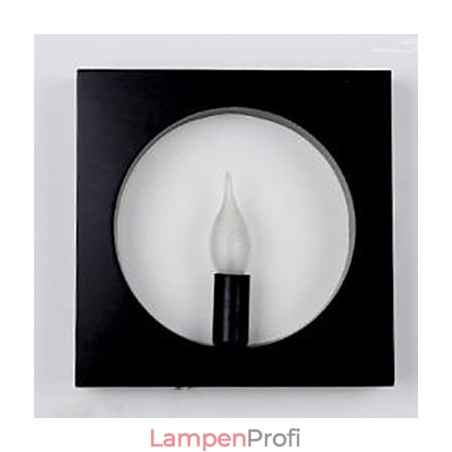 Moderne einfache Eisenkunst-Wandlampe, kreative Wohnzimmer-Hintergrundhalle, Kopfteil des Bettes, quadratischer Rahmen, Dekorationslampen und Laternen