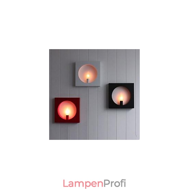 Moderne einfache Eisenkunst-Wandlampe, kreative Wohnzimmer-Hintergrundhalle, Kopfteil des Bettes, quadratischer Rahmen, Dekorationslampen und Laternen