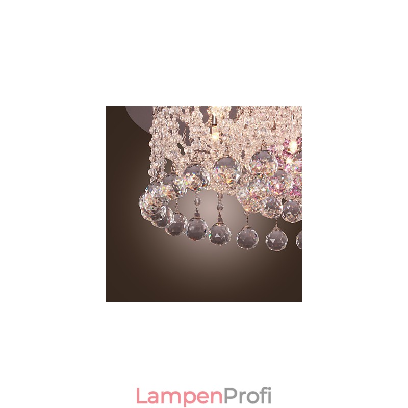 Luxus Kristall Kronleuchter mit 12 Lichtern Louis Design