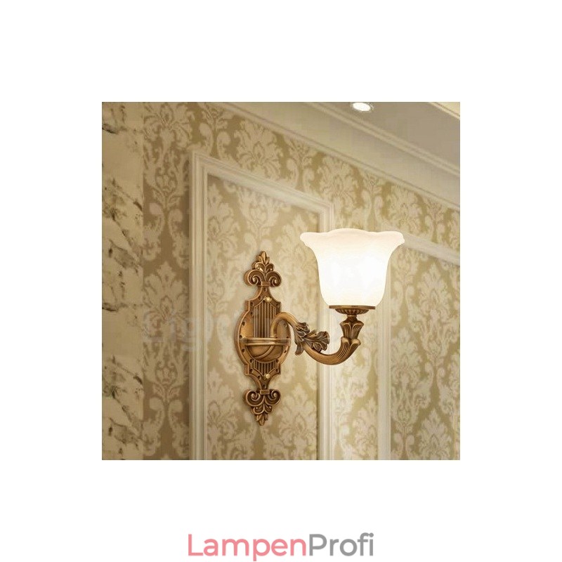 Einzellicht Traditionelles Klassisches Wohnzimmer Esszimmer Schlafzimmer Metall Luxus Wandleuchten für den Innenbereich