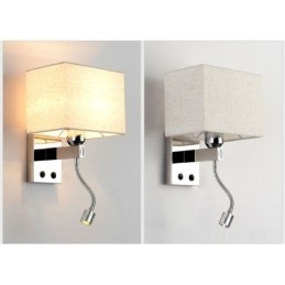 Das moderne Hotelzimmer Lese kreative Stoff Korridor Balkon Nachttischlampe Wandleuchte