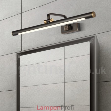 IPMirror Lampe Badezimmerleuchten Reines Messing Wandleuchten mit Acrylschirm Make-up Beleuchtung IPMirror Lampe Badezimmerleuchten Reines Messing Wandleuchten mit Acrylschirm Make-up Beleuchtung