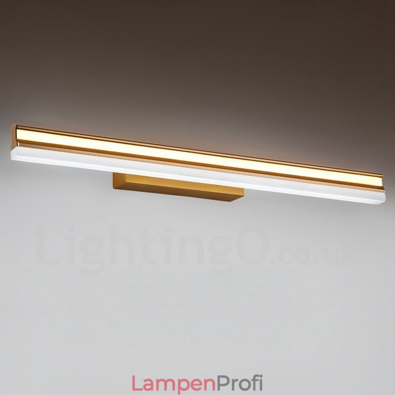 IP44 Spiegelleuchte Badleuchte Wandleuchte mit Acrylschirm Schminkbeleuchtung