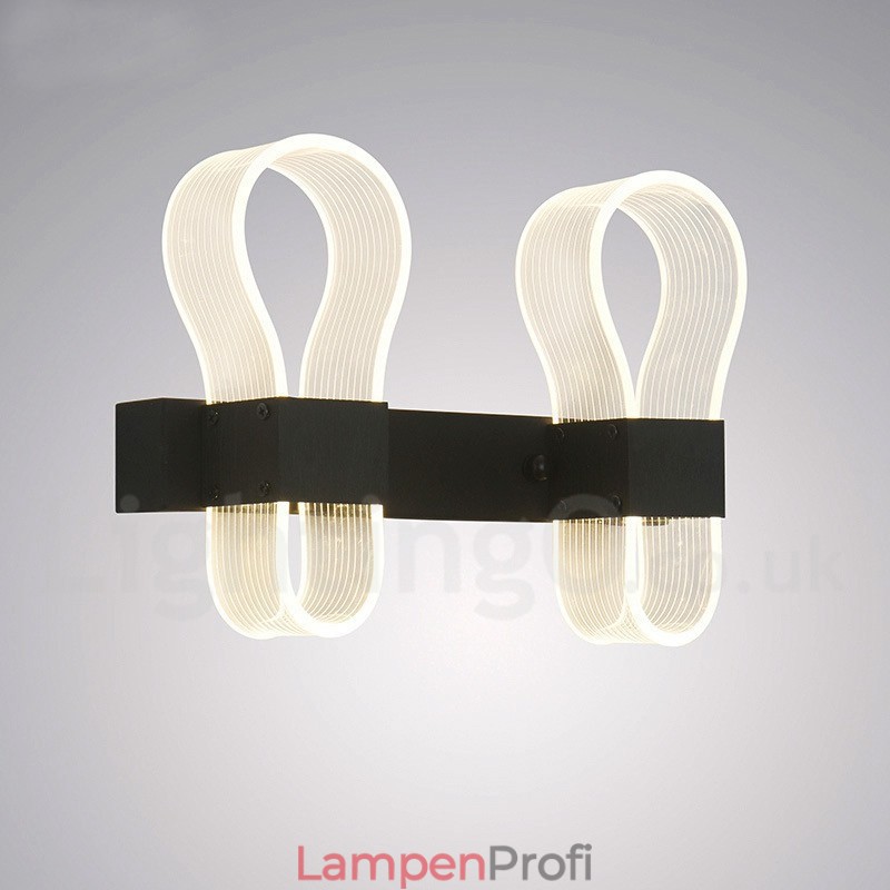Moderne Wandleuchte mit Acrylschirmen für Schlafzimmer, Flur, Gang