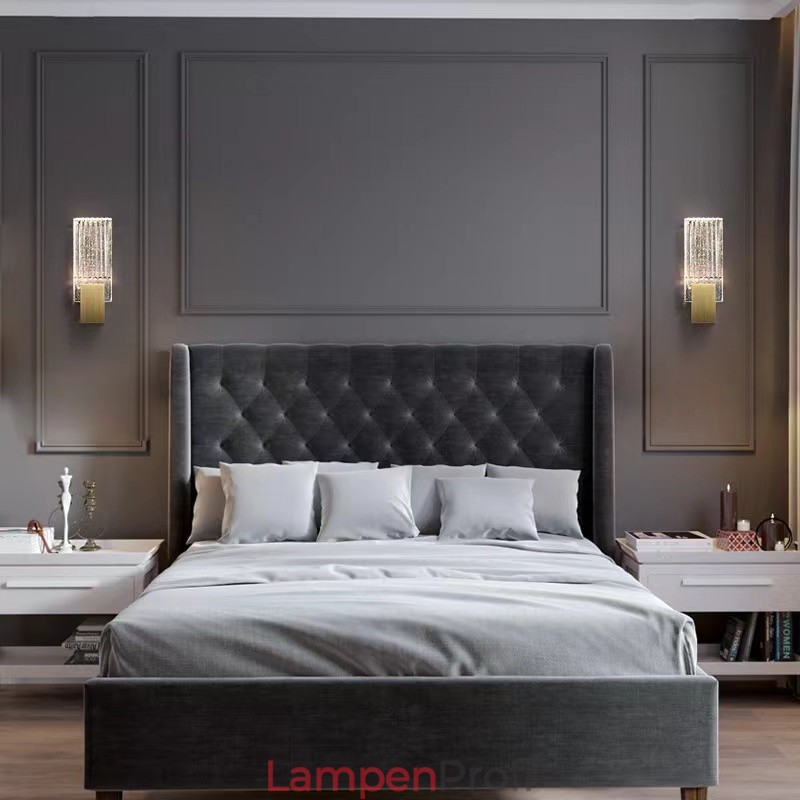 Postmodernen Minimalistischen Wohnzimmer Kristall Wandleuchten Amerikanischen Kunst Nacht Schlafzimmer Studie Wandleuchten