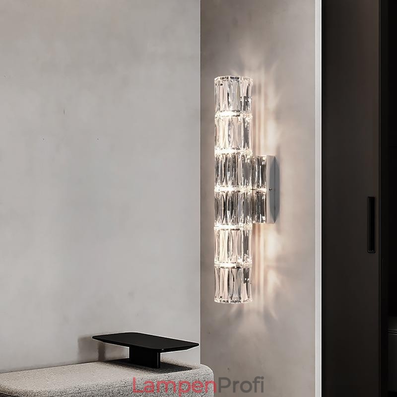 Wohnzimmer Wand Lampe Licht Luxus Einfache Schlafzimmer Nacht Lampe Hotel Lobby Gang Villa Projekt Edelstahl Kristall Wandleuchten