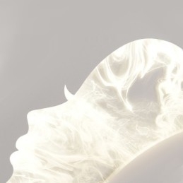 Indoor Schöne Mädchen Blick nach links rechts Wandleuchte