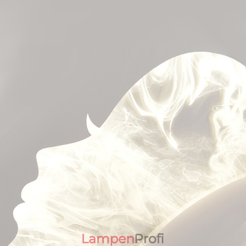 Indoor Schöne Mädchen Blick nach links rechts Wandleuchte