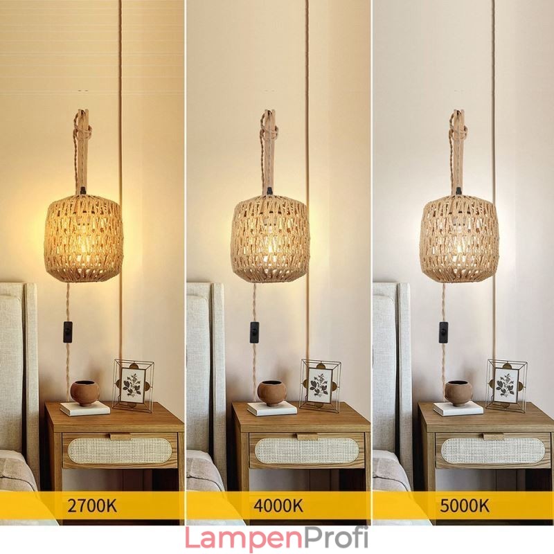 Amerikanischen Retro Wand Leuchte 3M Hanf Seil Hängen Linie Papier Seil Gewebt Lampenschirm