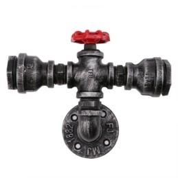 Vintage Retro Wasserrohr Industrielle Wandlampen Wandlampe