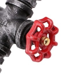 Vintage Retro Wasserrohr Industrielle Wandlampen Wandlampe