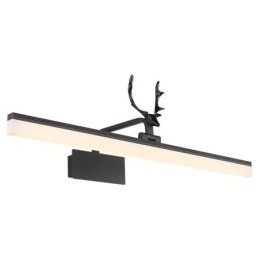 Geweih Spiegel Frontleuchte Acryl Wandleuchte Waschraum Make-up Leuchte