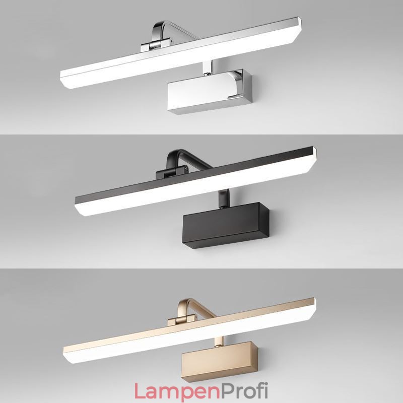 Moderne Wandleuchte Spiegel Frontleuchte Winkel einstellbar Waschraum Make-up Licht