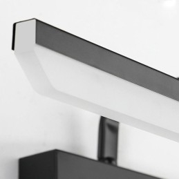 Moderne Wandleuchte Spiegel Frontleuchte Winkel einstellbar Waschraum Make-up Licht
