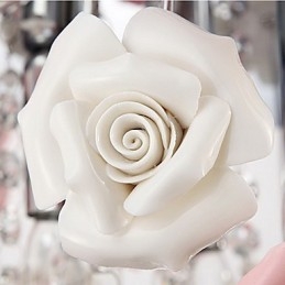 Unterputzleuchte aus galvanisiertem Metall mit Country-Kristall