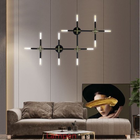 Wandleuchte Spleißen Warmweiß Kreative Wandleuchte DIY Kombination Lampe