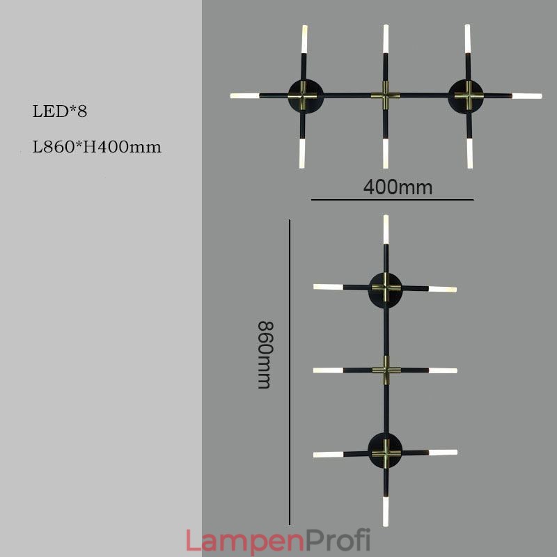 Wandleuchte Spleißen Warmweiß Kreative Wandleuchte DIY Kombination Lampe