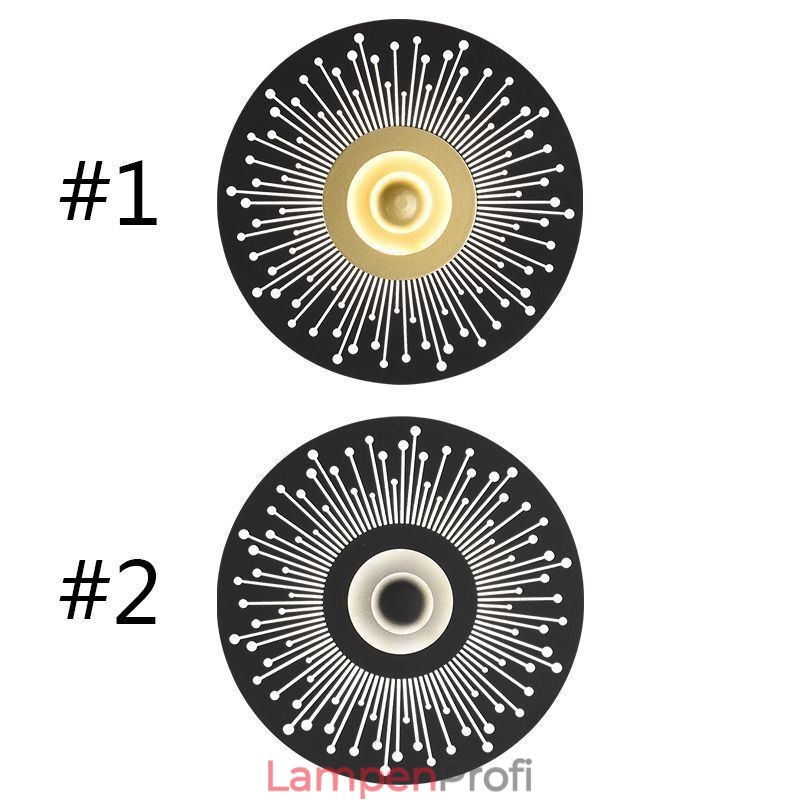 Wandleuchte Nordic Vollkupfer Hohle runde Wandleuchte