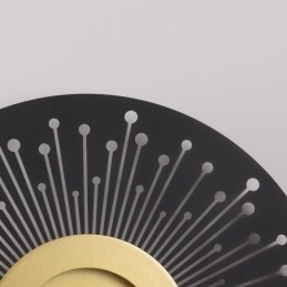 Wandleuchte Nordic Vollkupfer Hohle runde Wandleuchte