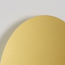 Nordic Wand Licht Schwarz Gold Runde Voll Kupfer Wand Leuchte