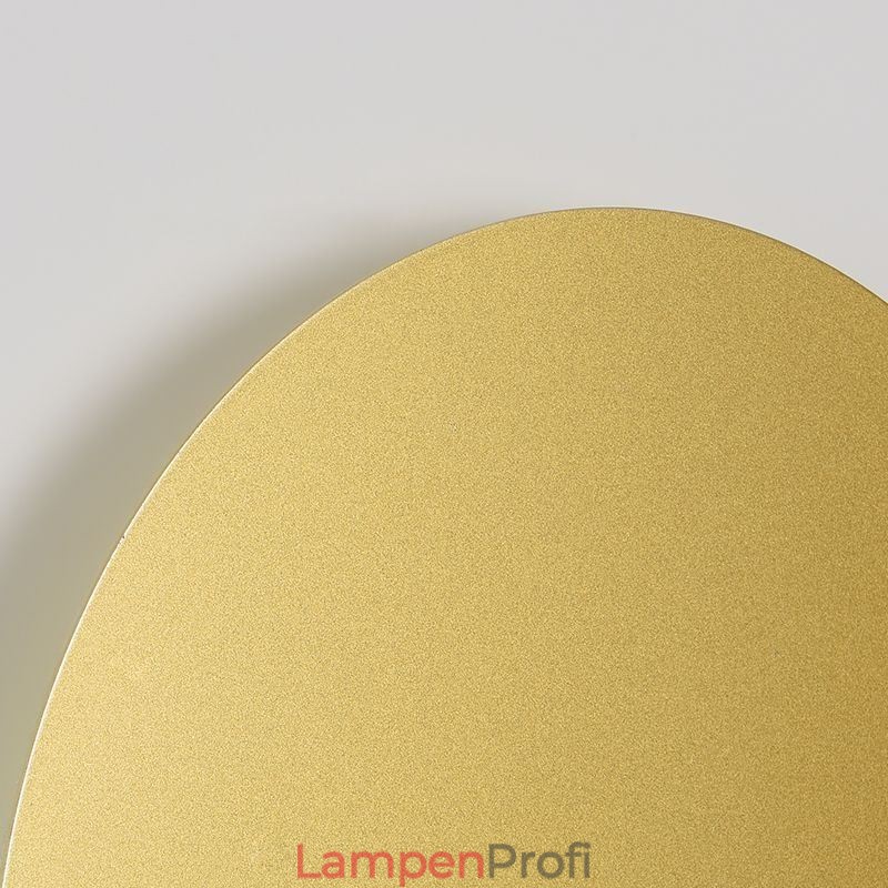 Nordic Wand Licht Schwarz Gold Runde Voll Kupfer Wand Leuchte