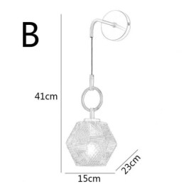 Moderne Wandleuchte Kreative Glas Wandleuchte Lampe