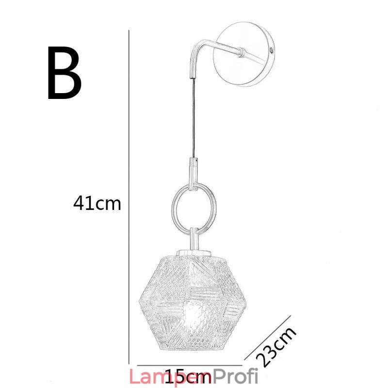 Moderne Wandleuchte Kreative Glas Wandleuchte Lampe