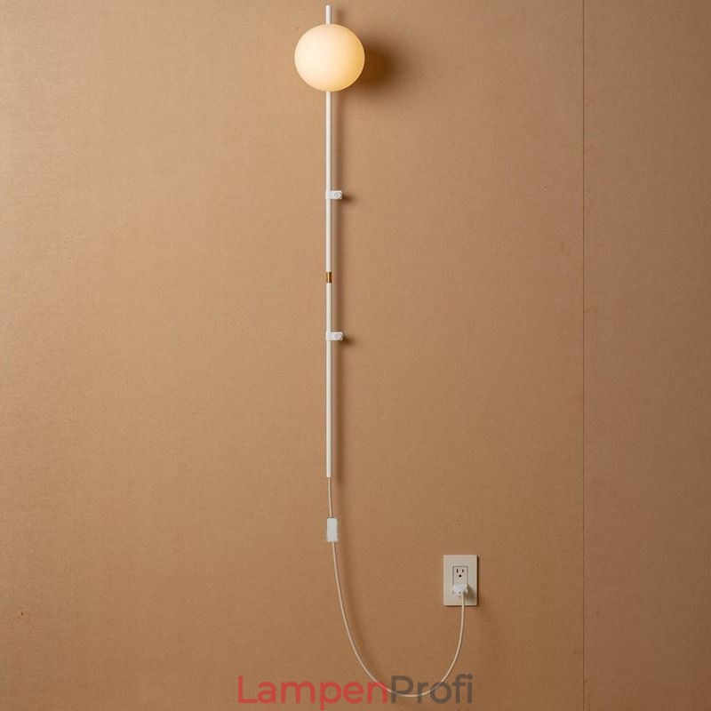 Globus Wandleuchte Beleuchtung Mid Century Magic Bean Wandlampe mit Stecker