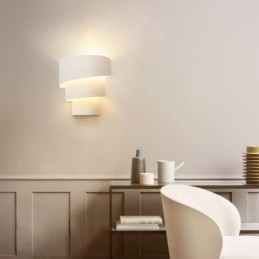Moderne minimalistische Wandleuchte Spiral Cake Sconce Light Bedside