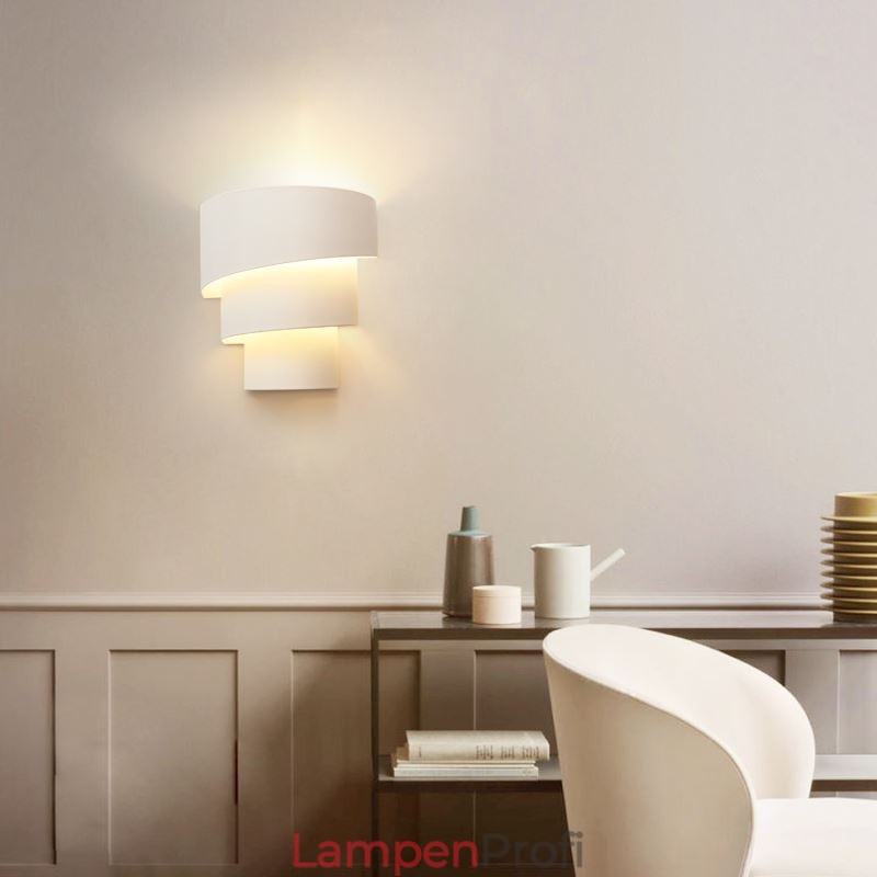 Moderne minimalistische Wandleuchte Spiral Cake Sconce Light Bedside