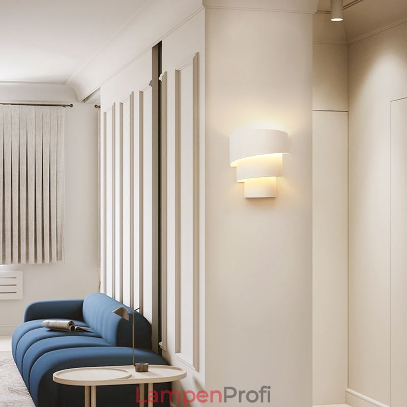 Moderne minimalistische Wandleuchte Spiral Cake Sconce Light Bedside