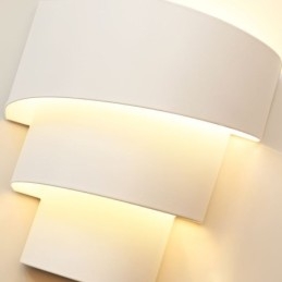 Moderne minimalistische Wandleuchte Spiral Cake Sconce Light Bedside