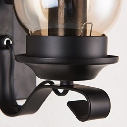 Vintage Schmiedeeisen Wandlampe Einzellicht Wandleuchte Beleuchtung