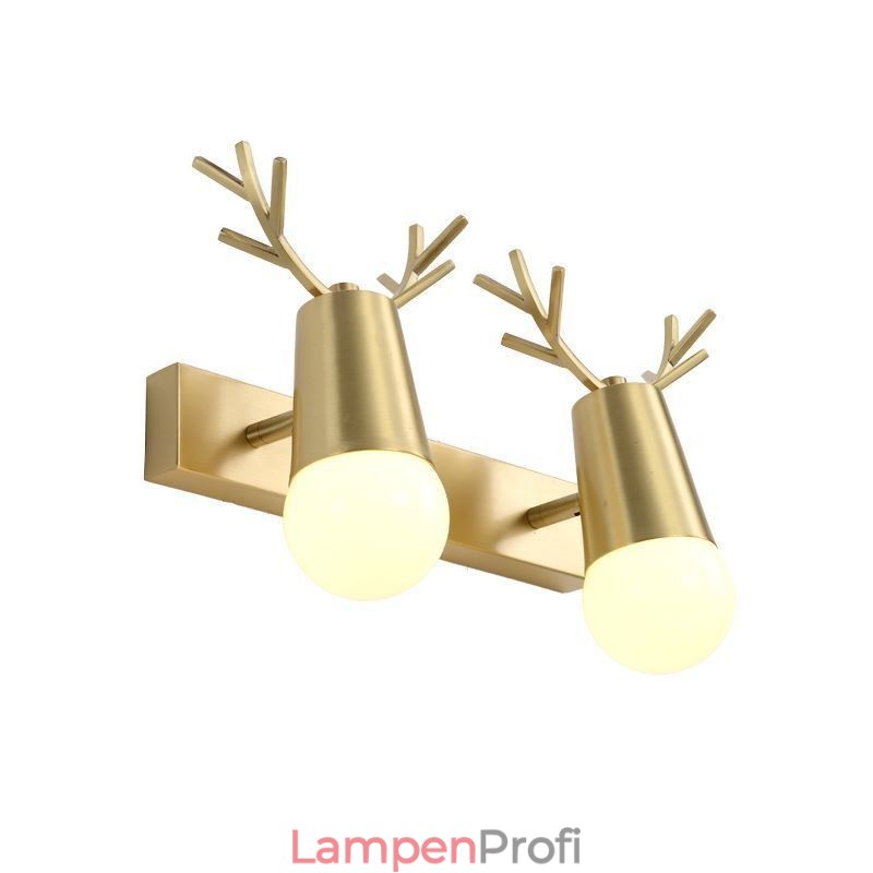 Nordische Messing Wandleuchte Spiegel Frontleuchte