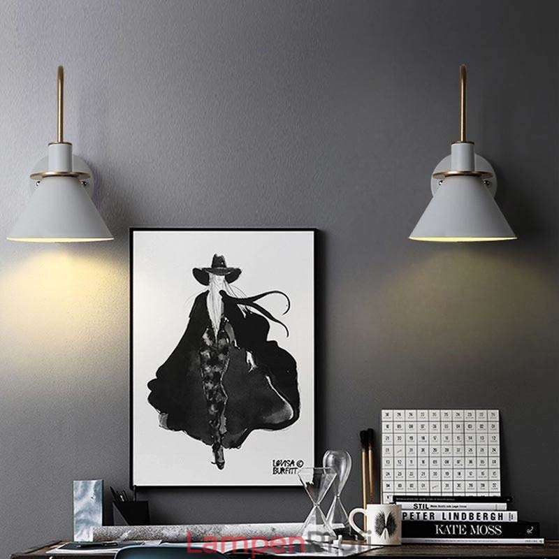 Nordic Wand Licht Makron Stil Wand Leuchte Kreative Spiegel vorne Lampe Licht